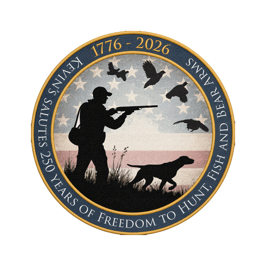 Kevin's 250 Years Of Freedom Performance Patch-Men's Accessories-Kevin's Fine Outdoor Gear & Apparel