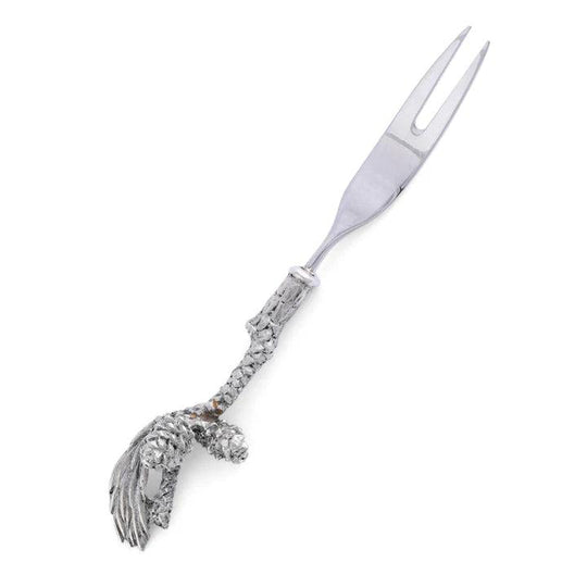 Pewter Pinecone Hors d'oeurve Fork-Home/Giftware-Kevin's Fine Outdoor Gear & Apparel
