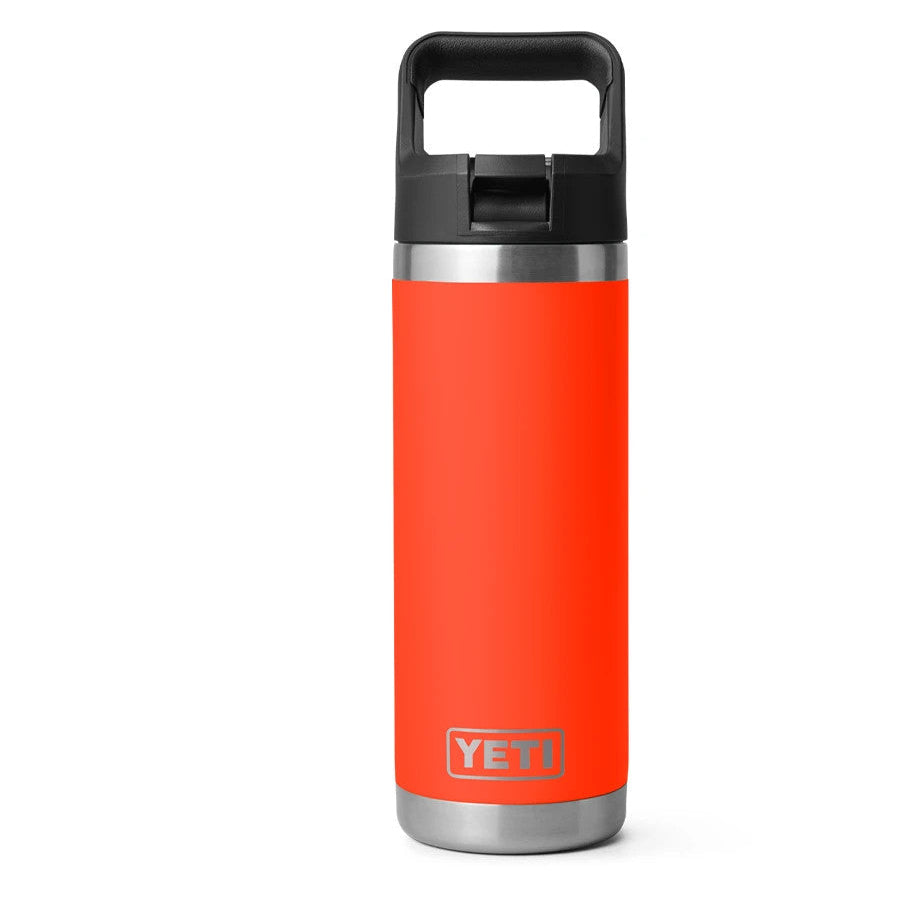 YETI 18 oz Rambler Water Bottle with Color-Matched Straw Cap-Hunting/Outdoors-Kevin's Fine Outdoor Gear & Apparel