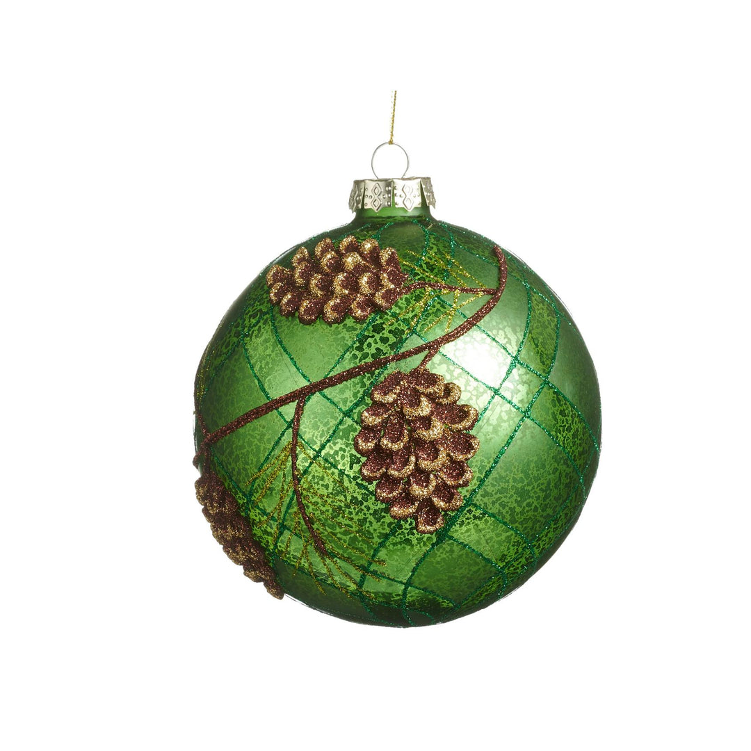 5" Mercury Glass Pinecone Ball Ornament-Home/Giftware-Kevin's Fine Outdoor Gear & Apparel