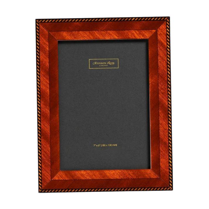 Marquetry Poplar Veneer Frame-Home/Giftware-5" x 7"-Kevin's Fine Outdoor Gear & Apparel