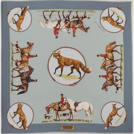 Out Foxed Wrap-Women's Accessories-Soft Blue-Kevin's Fine Outdoor Gear & Apparel
