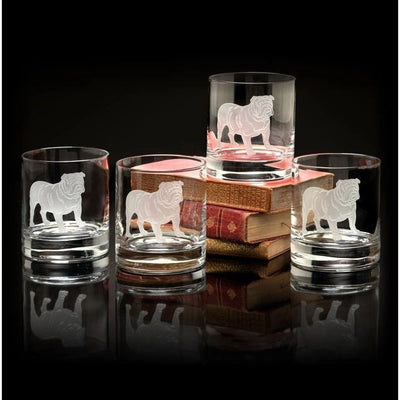 Bulldogs Rock Old Fashioned Glass Set-Home/Giftware-Kevin's Fine Outdoor Gear & Apparel