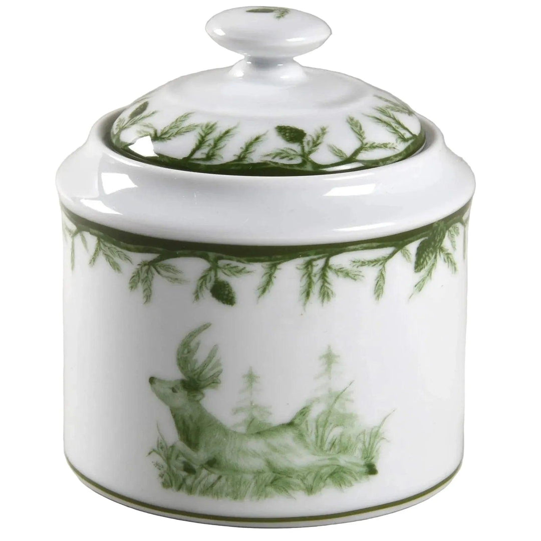 Green Deer Sugar Bowl-Home/Giftware-Kevin's Fine Outdoor Gear & Apparel