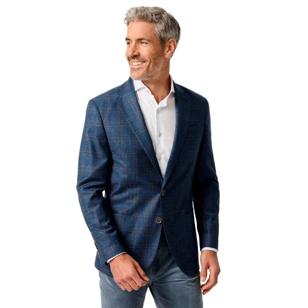 Johnnie-O Schroder Sports Coat-Men's Clothing-Laguna Blue-38-Regular-Kevin's Fine Outdoor Gear & Apparel