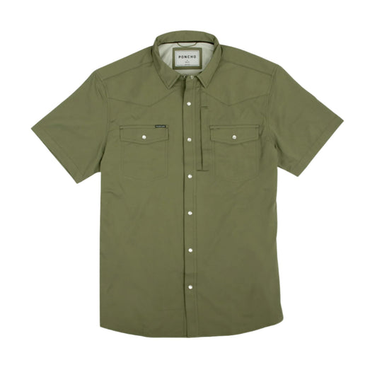 Poncho The Sabine Western Short Sleeve Shirt-Men's Clothing-Kevin's Fine Outdoor Gear & Apparel