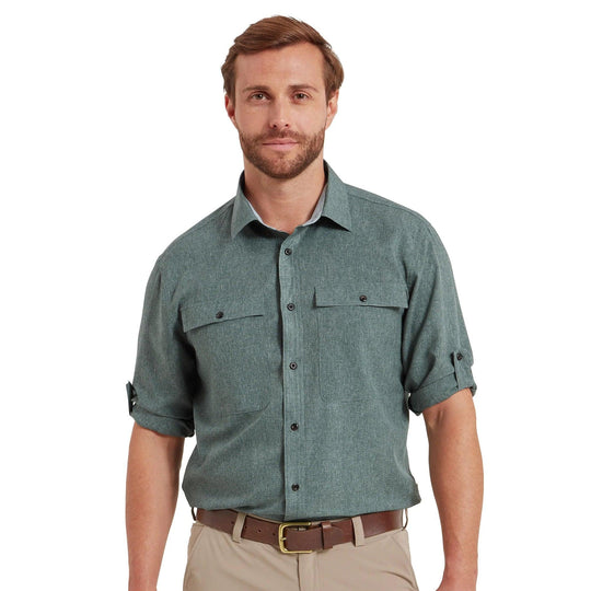 Schoffel Men's Findhorn Technical Fishing Shirt-Men's Clothing-Kevin's Fine Outdoor Gear & Apparel