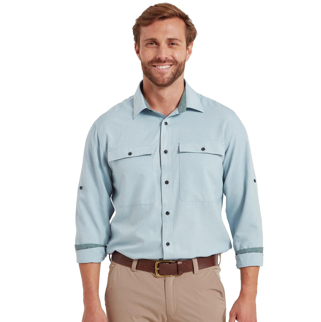 Schoffel Men's Findhorn Technical Fishing Shirt-Men's Clothing-Kevin's Fine Outdoor Gear & Apparel