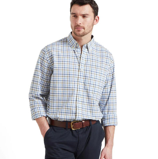Schoffel Men's Holkham Classic Shirt-Men's Clothing-Kevin's Fine Outdoor Gear & Apparel