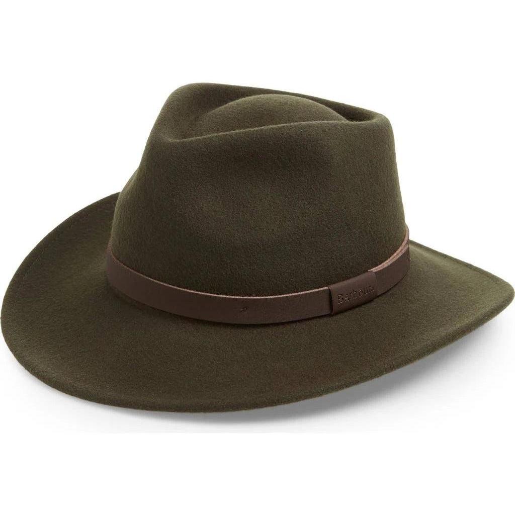 Barbour Crushable Bushman Hat-Men's Accessories-Olive-S-Kevin's Fine Outdoor Gear & Apparel