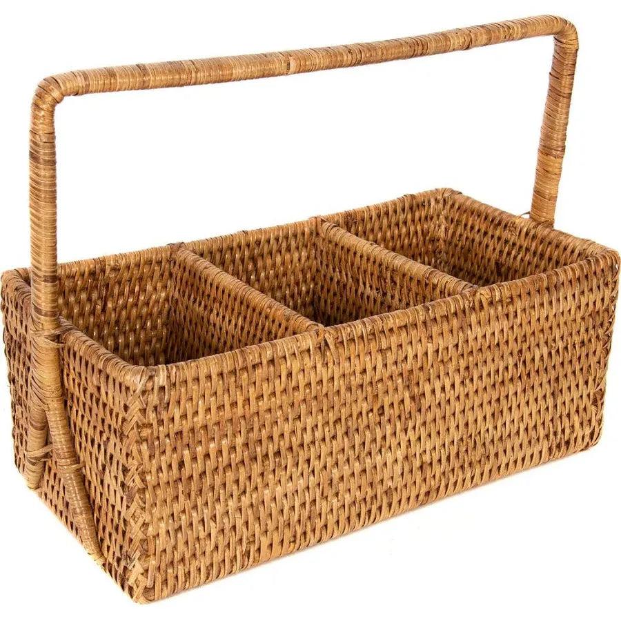 3 Section Caddy/Cutlery Holder with Handle-Home/Giftware-Kevin's Fine Outdoor Gear & Apparel