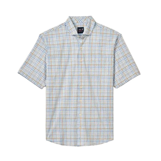Johnnie-O Macks Short Sleeve Performance Button Up Shirt-Men's Clothing-Kevin's Fine Outdoor Gear & Apparel