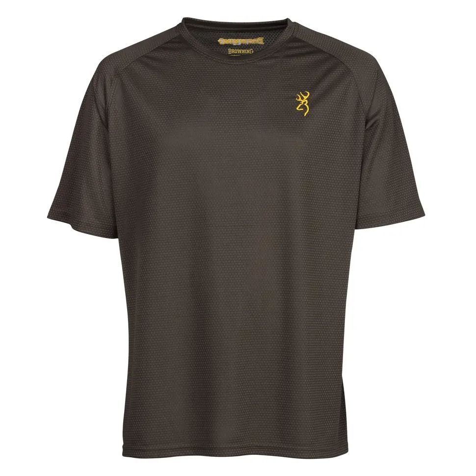 Browning Tech Short Sleeve T-Shirt-Men's Clothing-Major Brown-S-Kevin's Fine Outdoor Gear & Apparel