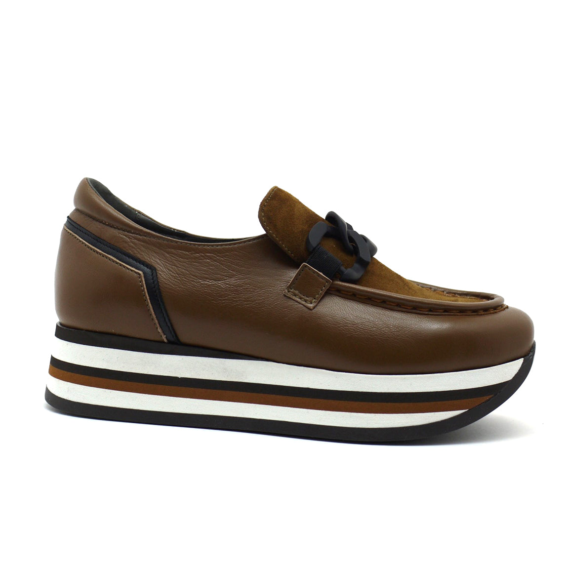 Softwaves Cala Leather Wedge Slip On Shoe-Footwear-Cognac / Wood-EU 36 | US 6-Kevin's Fine Outdoor Gear & Apparel