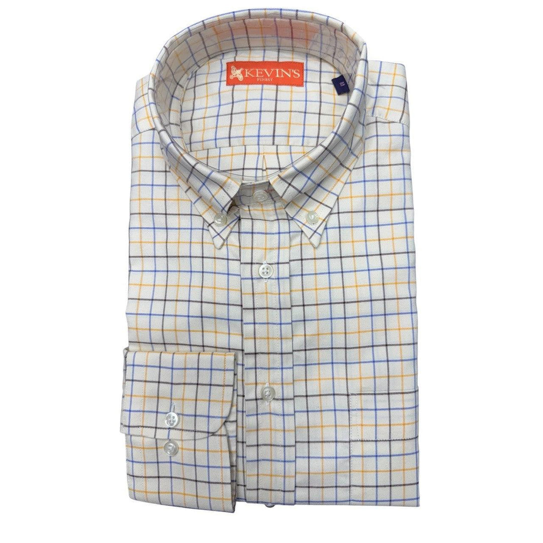 Kevin's Finest Men's Heritage Tattersall Woven Cotton Shirt-Men's Clothing-Kevin's Fine Outdoor Gear & Apparel