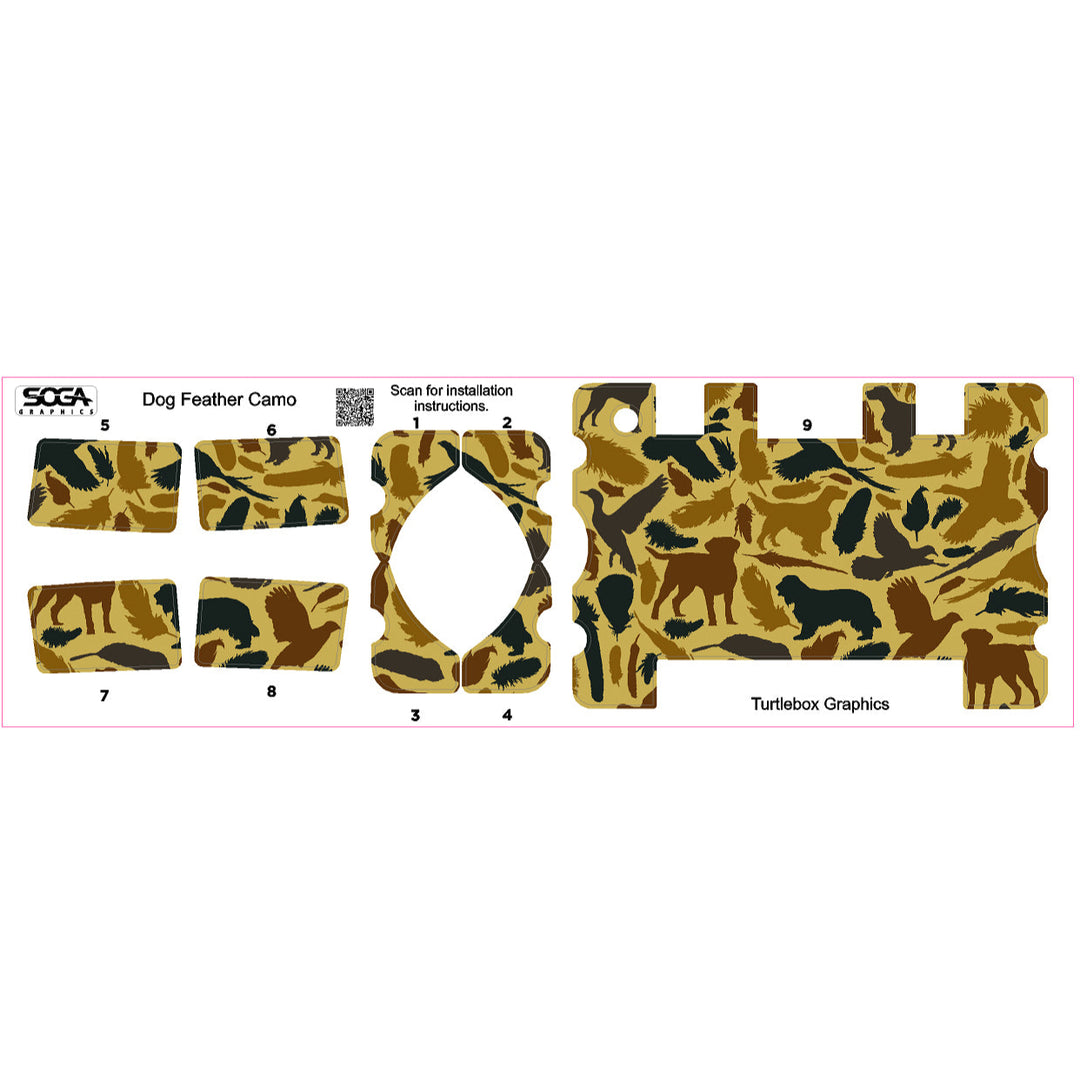 Custom Turtlebox Skin-Hunting/Outdoors-Dog & Feather Camo-Kevin's Fine Outdoor Gear & Apparel