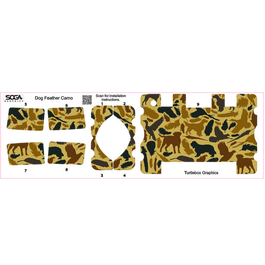 Custom Turtlebox Skin-Hunting/Outdoors-Dog & Feather Camo-Kevin's Fine Outdoor Gear & Apparel