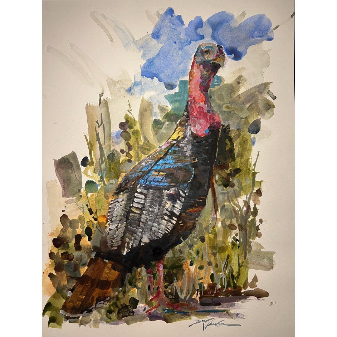 "Spring Gobbler" Painting by Dirk Walker-Home/Giftware-Kevin's Fine Outdoor Gear & Apparel