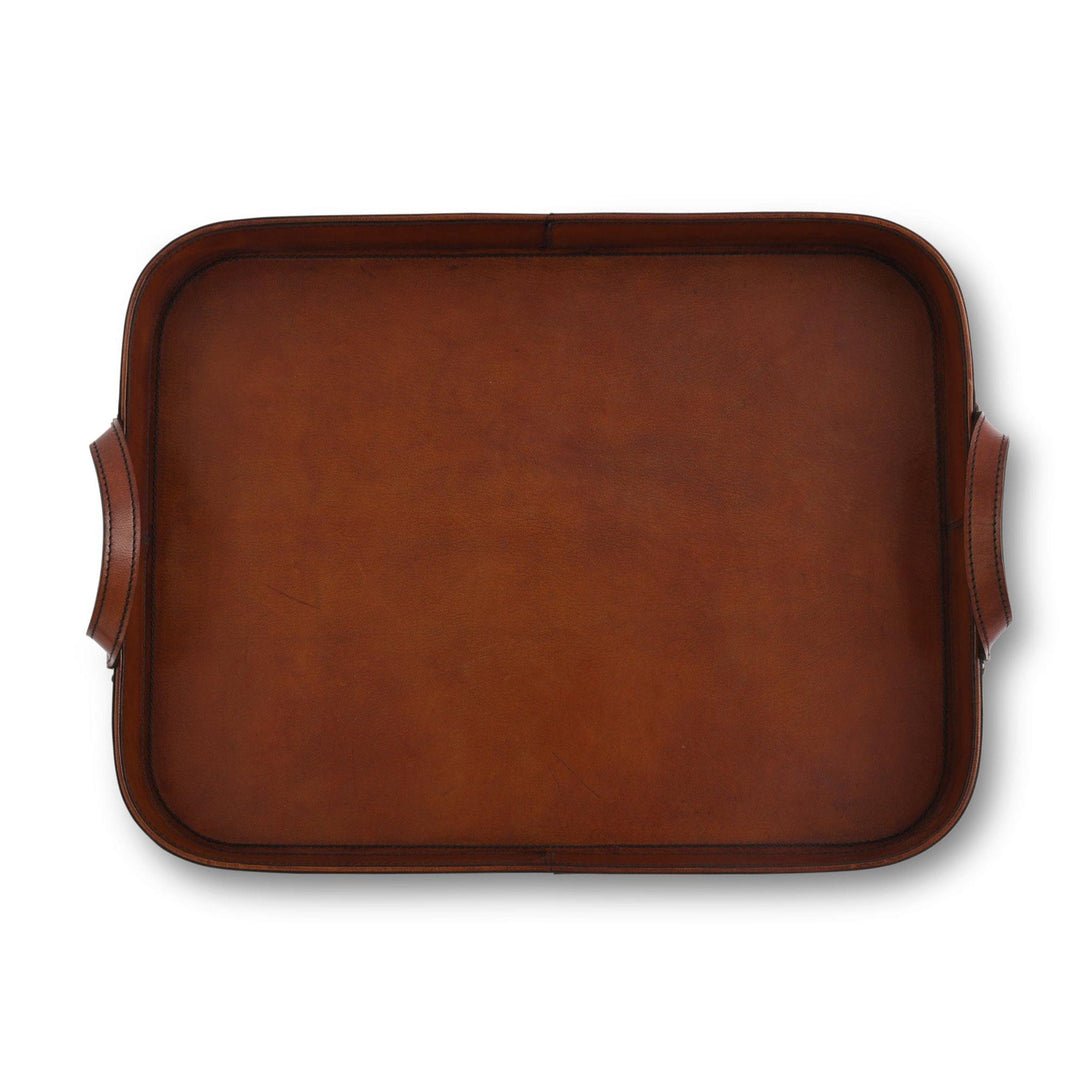 Premium Genuine Leather Bit Serving Tray-Home/Giftware-Kevin's Fine Outdoor Gear & Apparel