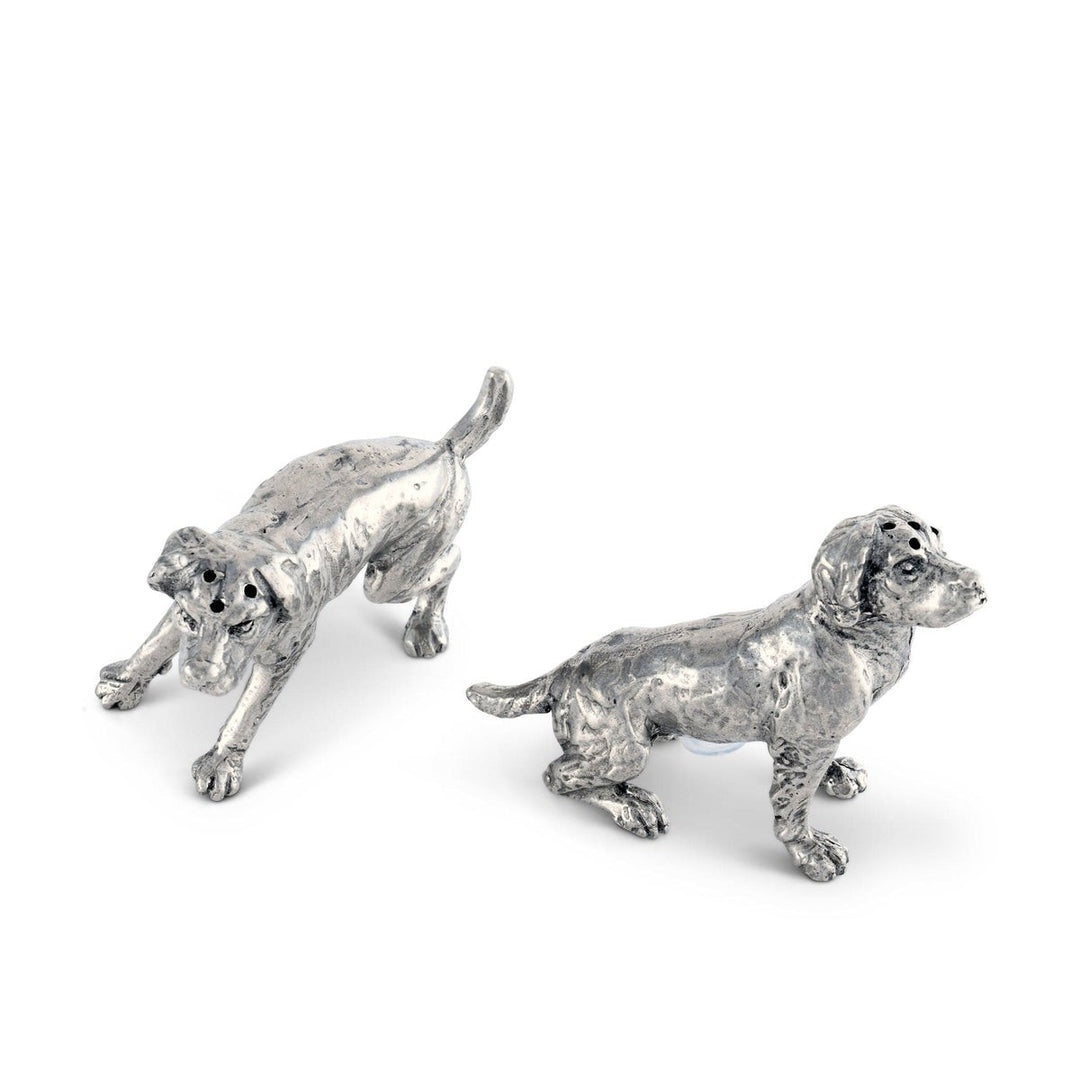 Pewter Salt & Pepper Set - Spaniels-Home/Giftware-Kevin's Fine Outdoor Gear & Apparel