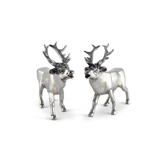 Pewter Deer Salt & Pepper Shakers-Home/Giftware-Kevin's Fine Outdoor Gear & Apparel