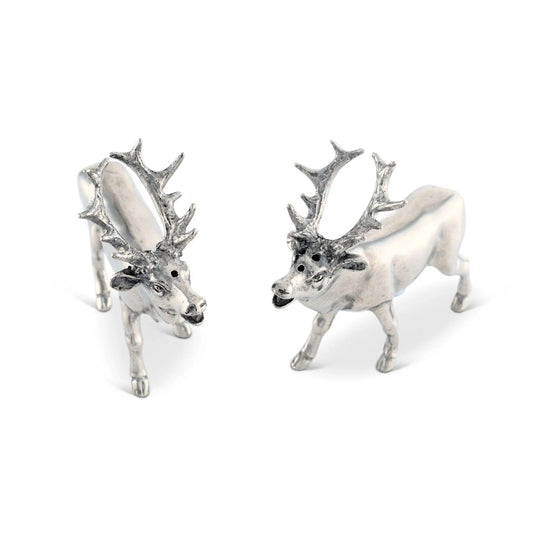 Pewter Deer Salt & Pepper Shakers-Home/Giftware-Kevin's Fine Outdoor Gear & Apparel