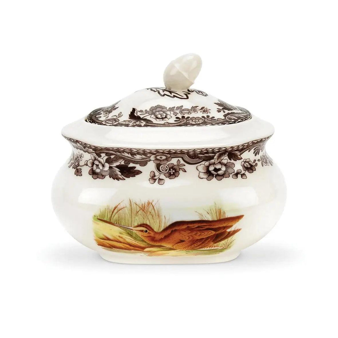 Spode Woodland Covered Sugar Bowl-Home/Giftware-Snipe/Pintail-One Size-Kevin's Fine Outdoor Gear & Apparel