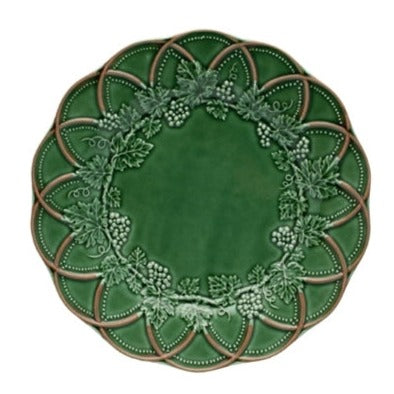 Bordallo Dinner Plate-Home/Giftware-Green/Brown-Kevin's Fine Outdoor Gear & Apparel