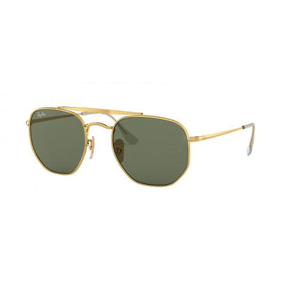 RayBan Marshal Sunglasses-SUNGLASSES-GOLD(54)-GREEN SOLID COLOR-Kevin's Fine Outdoor Gear & Apparel