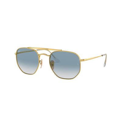 RayBan Marshal Sunglasses-SUNGLASSES-GOLD-LIGHT BLUE GRADIENT-Kevin's Fine Outdoor Gear & Apparel