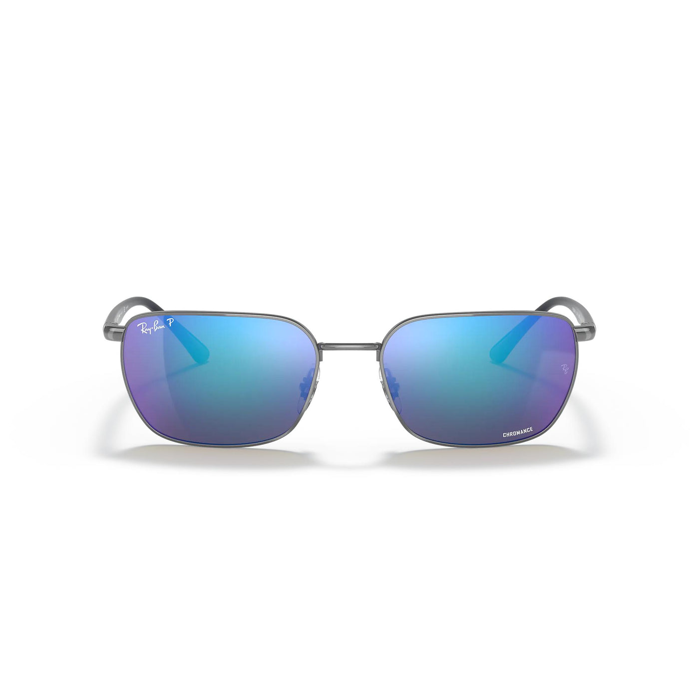 Ray Ban Chromance Sunglasses-Sunglasses-Gunmetal-Polarized Grey/Blue Mirror-Kevin's Fine Outdoor Gear & Apparel