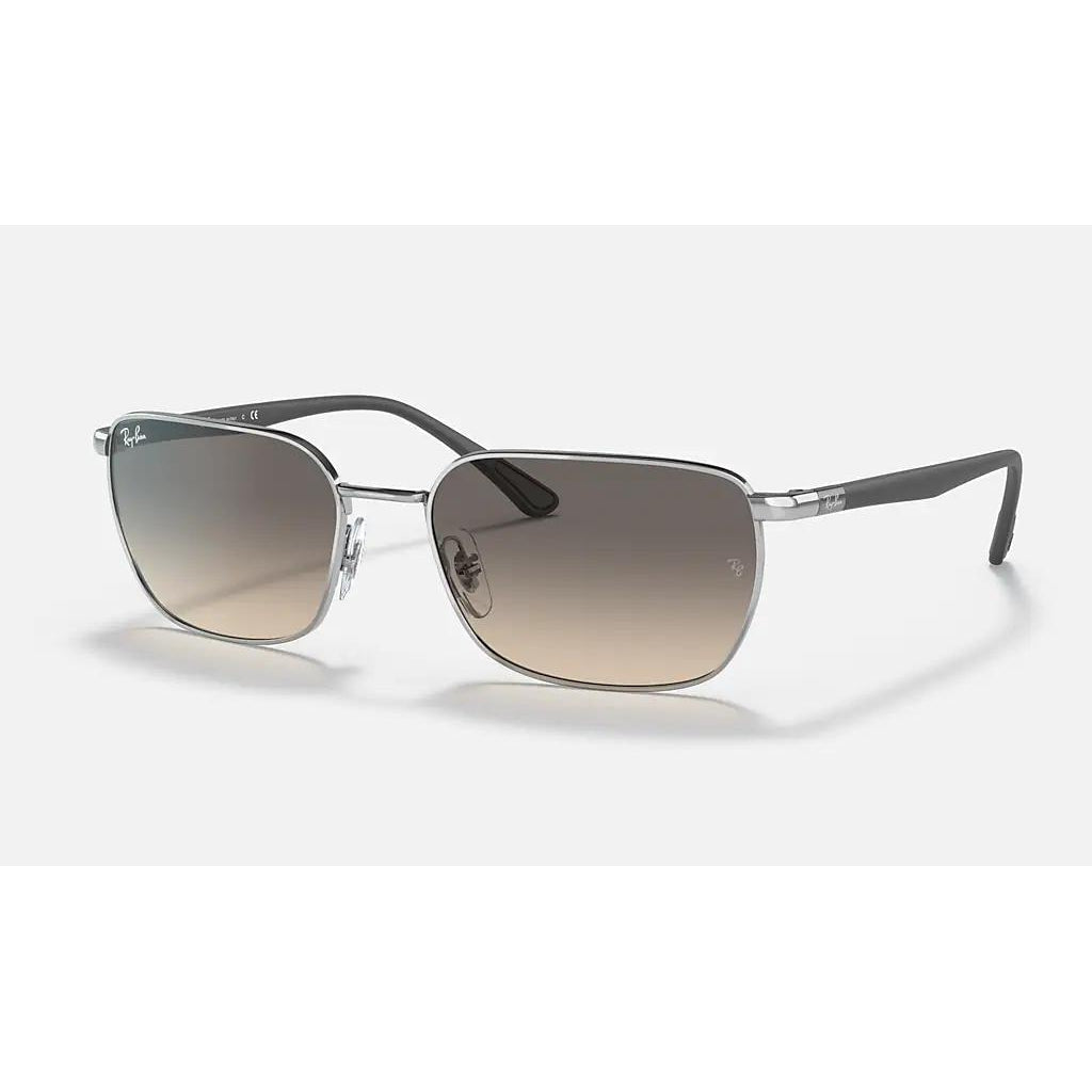 Ray Ban RB3684 Sunglasses-Sunglasses-Silver-Light Grey Gradient-Kevin's Fine Outdoor Gear & Apparel