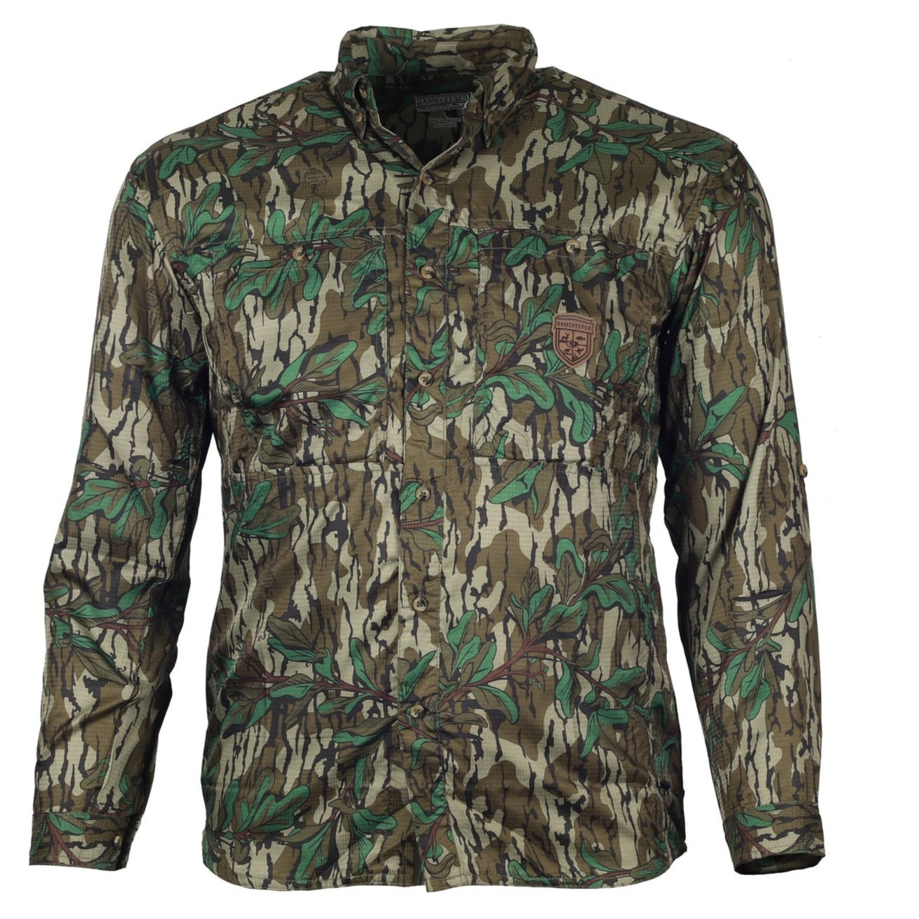 GameKeeper NTN Long Sleeve Shirt-Hunting/Outdoors-Green Leaf-SM-Kevin's Fine Outdoor Gear & Apparel