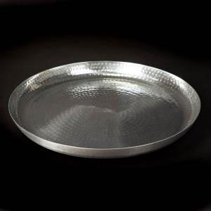 Aluminum Hammered Round Tray 22"-Home/Giftware-Kevin's Fine Outdoor Gear & Apparel