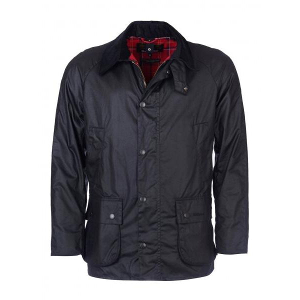 Barbour Washed Ashby Wax Jacket-MENS CLOTHING-BLACK-XXL-Kevin's Fine Outdoor Gear & Apparel