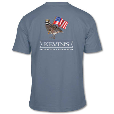 Kevin's King Bob Short Sleeve T-Shirt-T-Shirts-BLUE JEAN-S-Kevin's Fine Outdoor Gear & Apparel