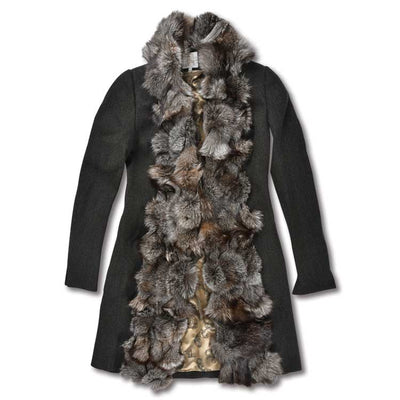 T.Ba Ladies St. Petersburg Short Coat-WOMENS CLOTHING-T.ba-BLACK/GREEN-38/US 2-Kevin's Fine Outdoor Gear & Apparel