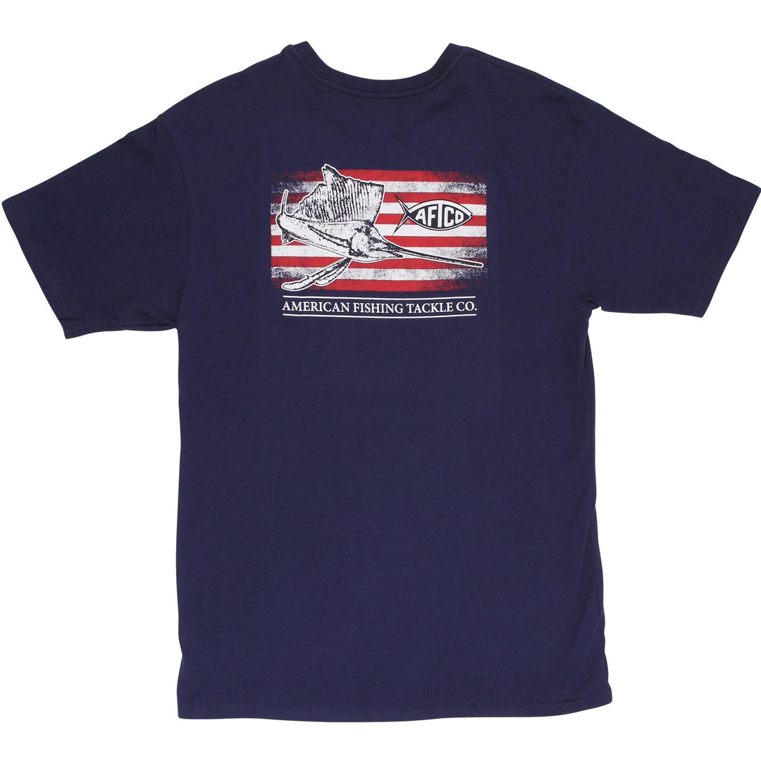 Aftco Alpha Short Sleeve Pocket T-Shirt-MENS CLOTHING-Navy-S-Kevin's Fine Outdoor Gear & Apparel