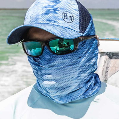 Buff CoolNet UV+ Headwear-MENS CLOTHING-Buff, Inc.-CAMO BLUE-Kevin's Fine Outdoor Gear & Apparel