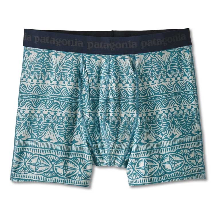 Patagonia Men's Essential Boxer Briefs - 3"-MENS CLOTHING-PATAGONIA, INC.-Tradewinds: Mako Blue-M-Kevin's Fine Outdoor Gear & Apparel