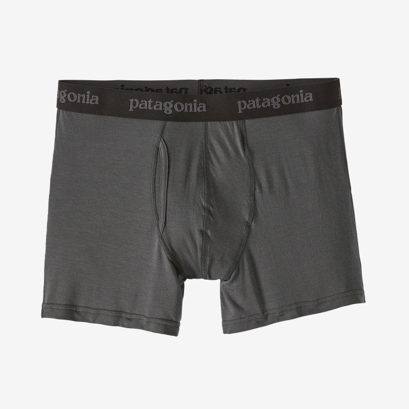 Patagonia Men's Essential Boxer Briefs - 3"-MENS CLOTHING-Forge Grey-S-Kevin's Fine Outdoor Gear & Apparel