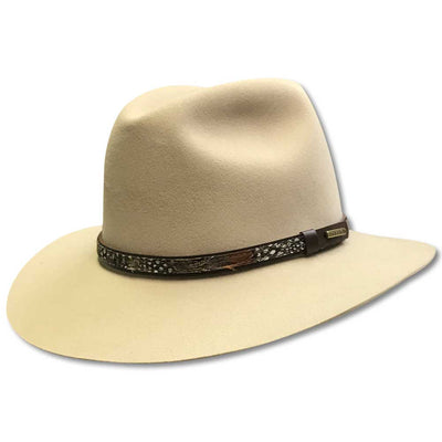 Stetson Jackson Wool Crushable Hat-Men's Accessories-SILVERBELLY-S-Kevin's Fine Outdoor Gear & Apparel