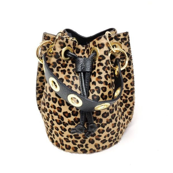 Kevin's Ladies Mini Bucket Bag-Handbags-CHEETAH-Kevin's Fine Outdoor Gear & Apparel