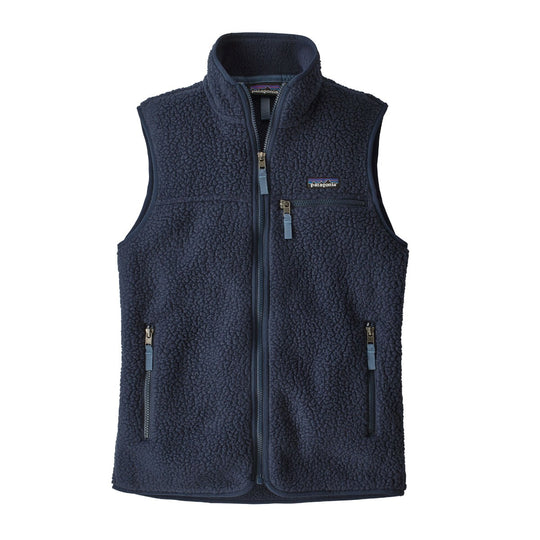 Patagonia Women's Retro Pile Fleece Vest-WOMENS CLOTHING-PATAGONIA, INC.-NEW NAVY-L-Kevin's Fine Outdoor Gear & Apparel