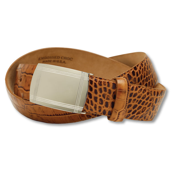 Embossed Crocodile Belt | Kevin's Catalog – Kevin's Fine Outdoor