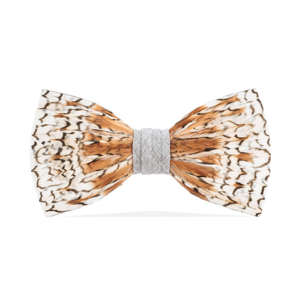 Brackish Bobwhite Quail Feathers Bow Tie-MENS CLOTHING-Kevin's Fine Outdoor Gear & Apparel