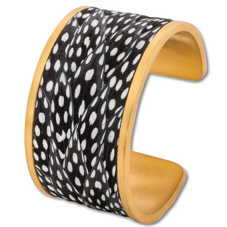 Brackish Courtney Guinea Wide Cuff Bracelets-JEWELRY-Brackish-Kevin's Fine Outdoor Gear & Apparel