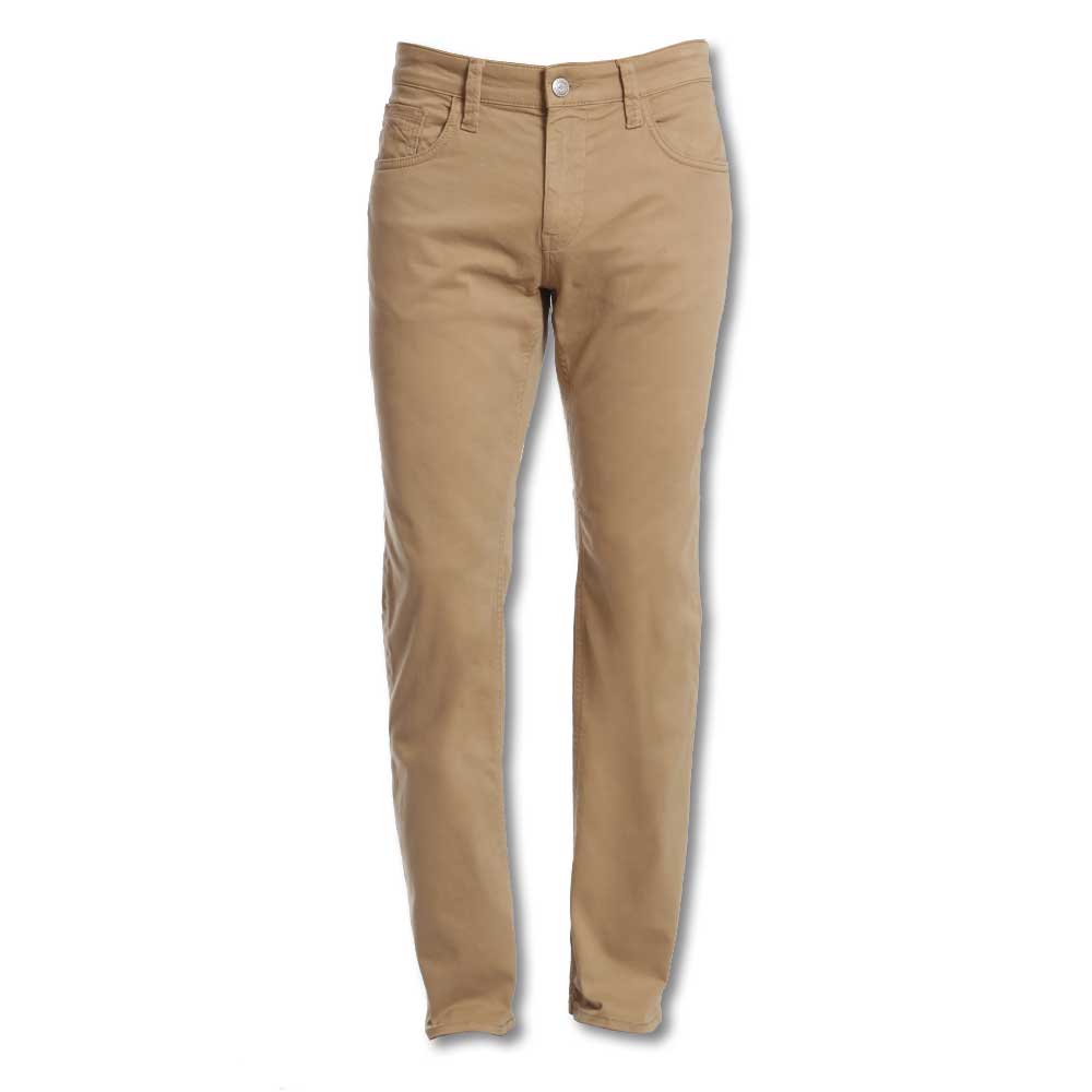 Men's Mavi Matt Twill Stretch Jeans-MENS CLOTHING-BRITISH KHAKI-42-32-Kevin's Fine Outdoor Gear & Apparel