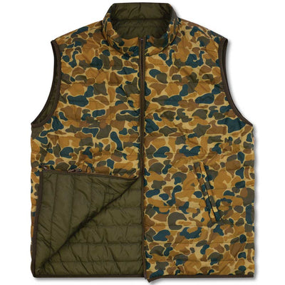 Kevin's Reversible Quilted Puffer Vest-MENS CLOTHING-OLIVE BLAZE-2XL-Kevin's Fine Outdoor Gear & Apparel