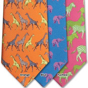 Kevin's Safari Ties